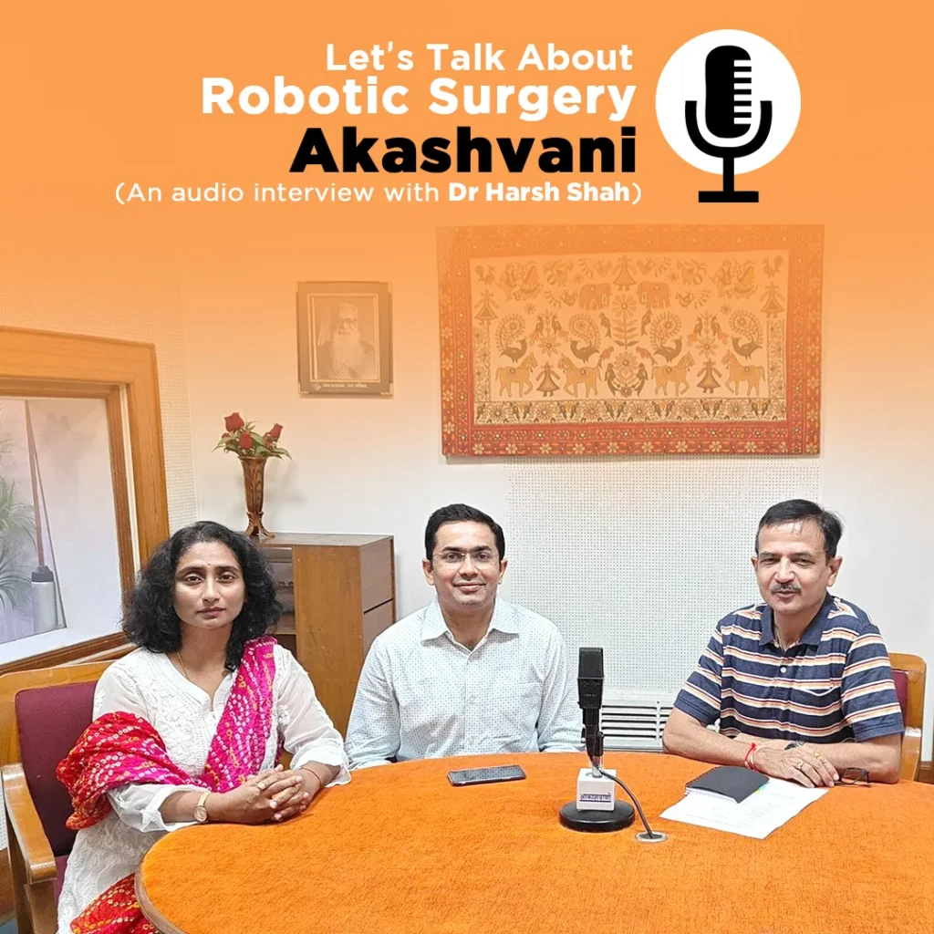 An-audio-interview-of-Dr-Harsh-Shah-with-Akashwani-on-the-topic-of-Robotic-Surgery