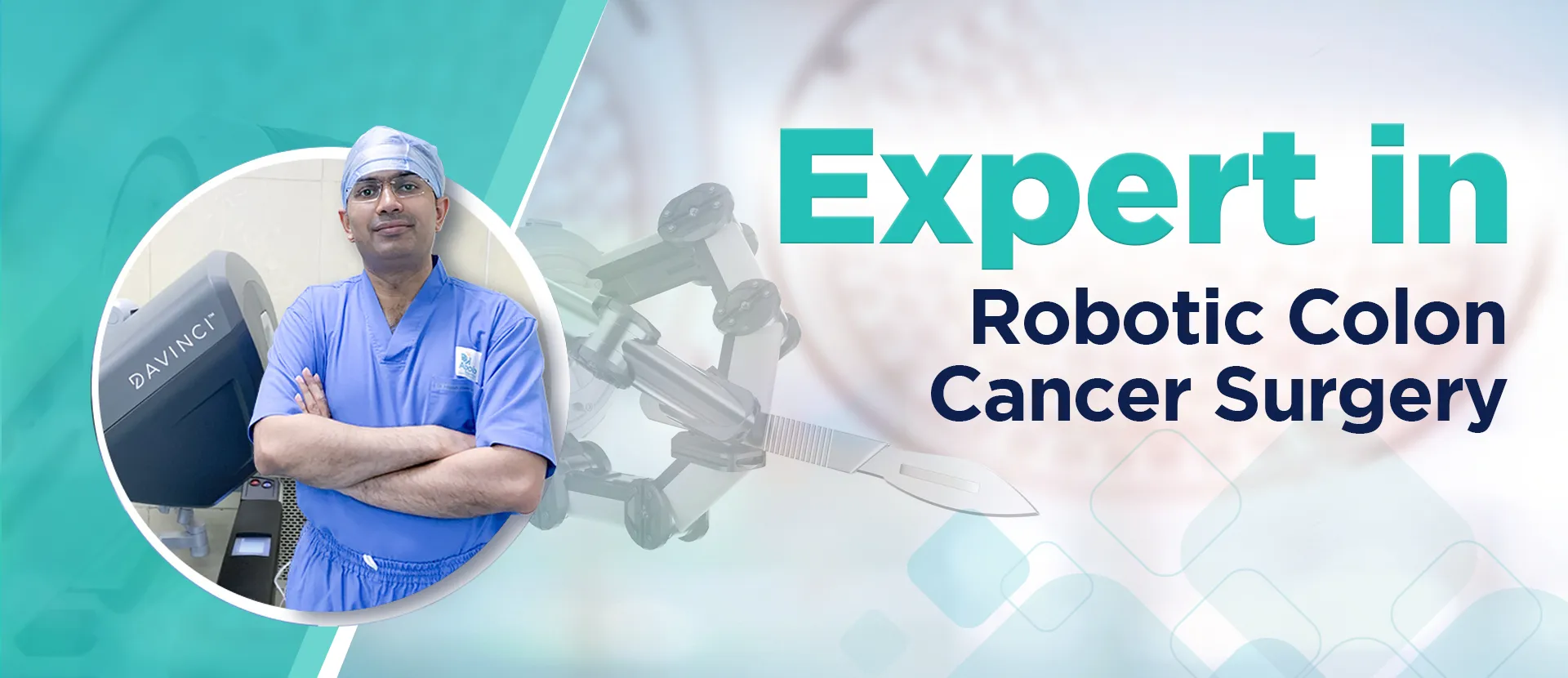 BEst robotic colon cancer surgery in Ahmedabad, India