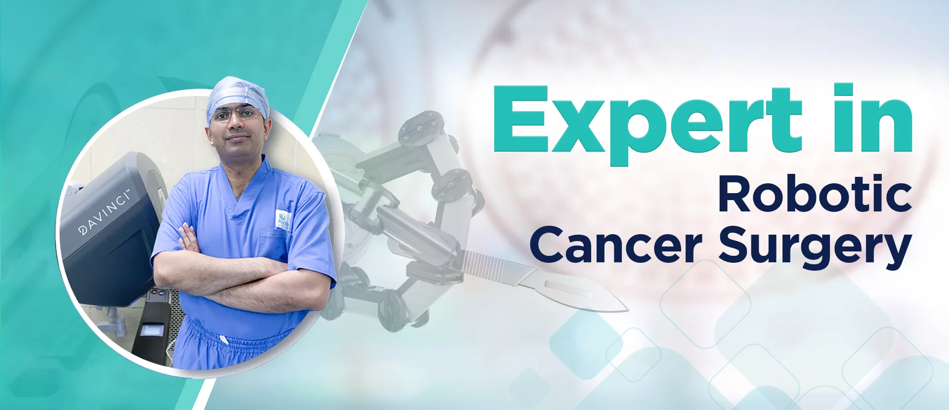 Best robotic cancer surgery in Ahmedabad, India