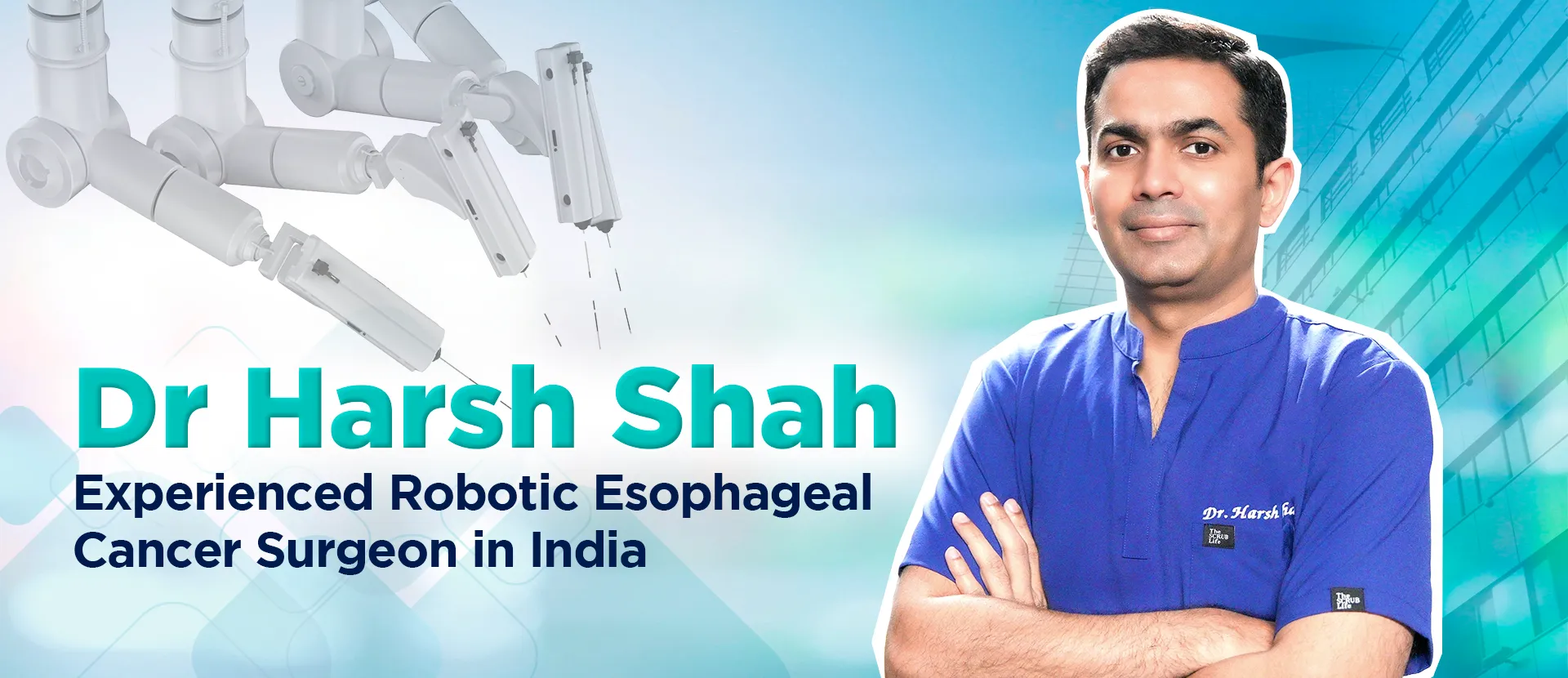 Best robotic esophageal cancer surgeon and esophageal cancer hospital in Ahmedabad