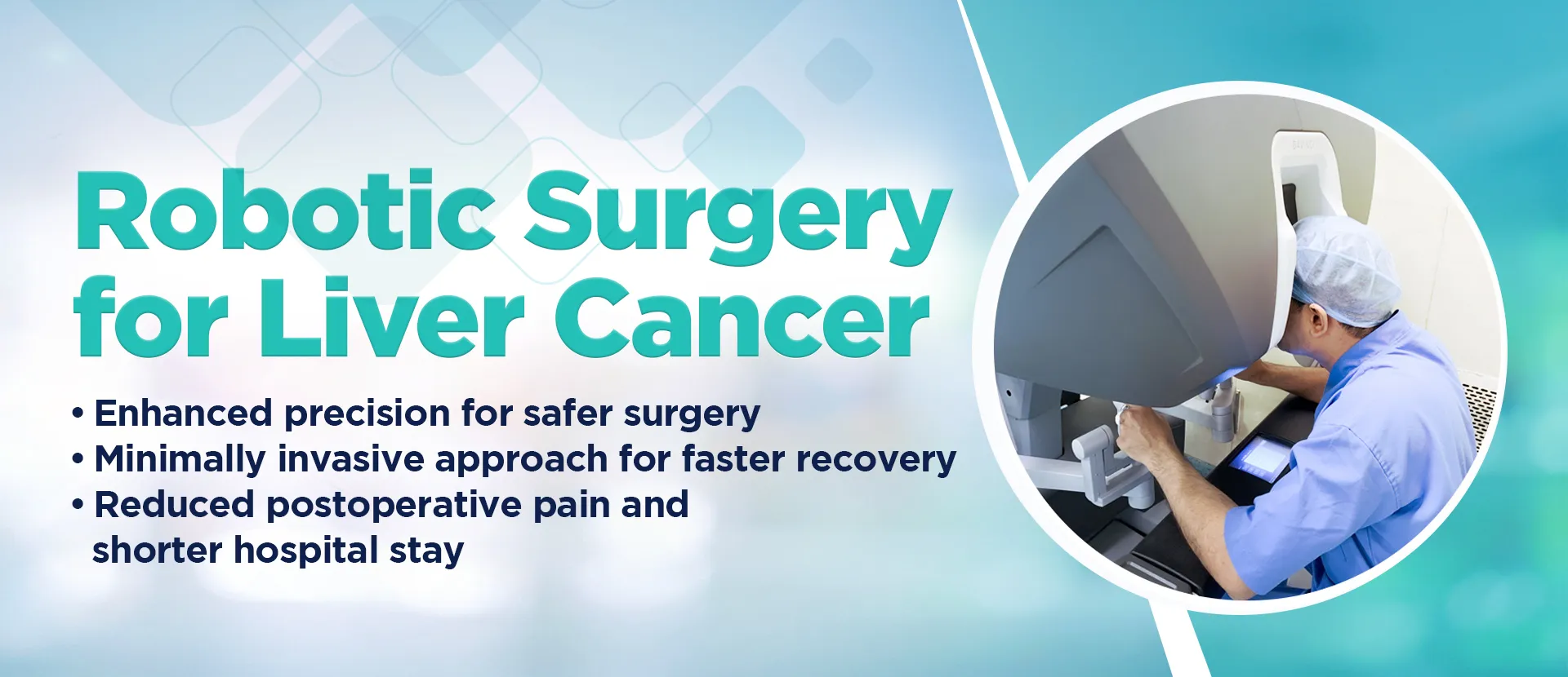Robotic surgery for liver cancer in Ahmedabad, India
