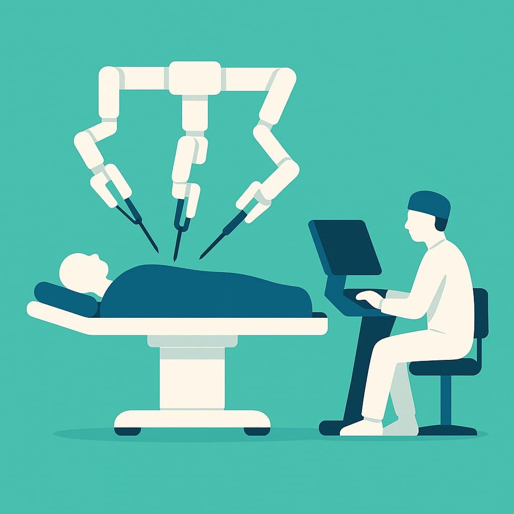 Robotic Surgery for Cancer Safer and Less Blood Loss