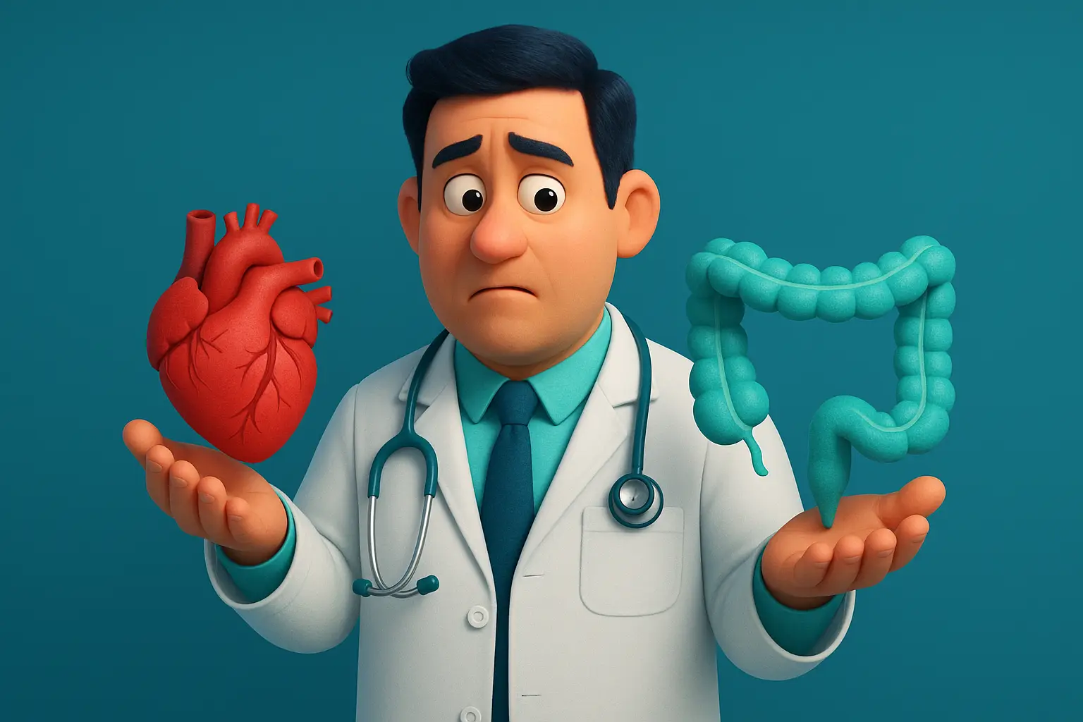 Heart Disease May Raise Risk of Colon Cancer and Complications