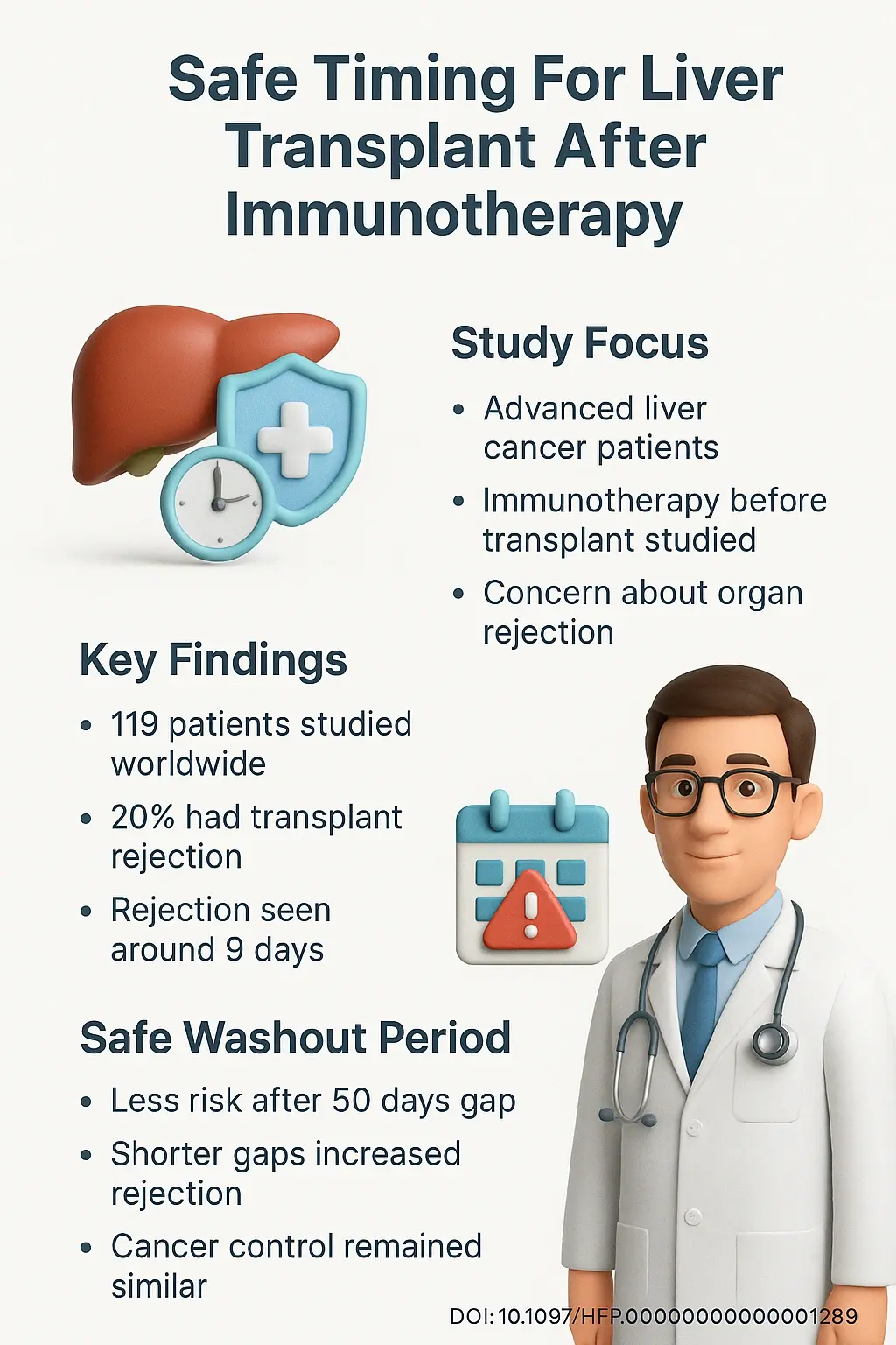 Determining safe washout period for immune checkpoint inhibitors prior to liver transplantation An international retrospective cohort study DOI- 10.1097HEP.0000000000001289