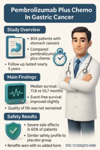 Pembrolizumab Plus Chemotherapy Versus Chemotherapy as Perioperative Therapy in Locally Advanced Gastric and Gastroesophageal Junction Cancer DOI- 10.1200JCO-25-00486