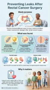 Comparative efficacy of reinforced suturing, transanal drainage tube, and no additional interventionDOI 10.1007s00384-026-05