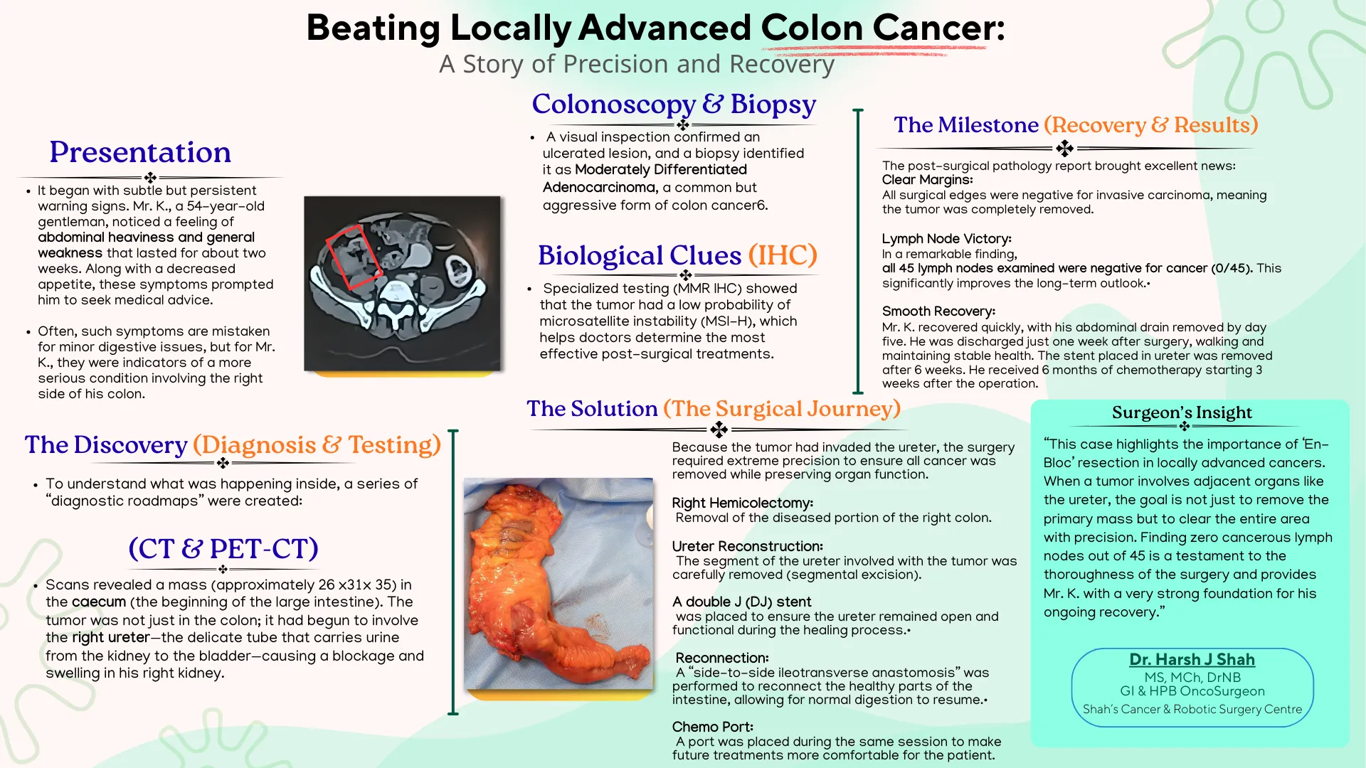 Beating Locally Advanced Colon Cancer