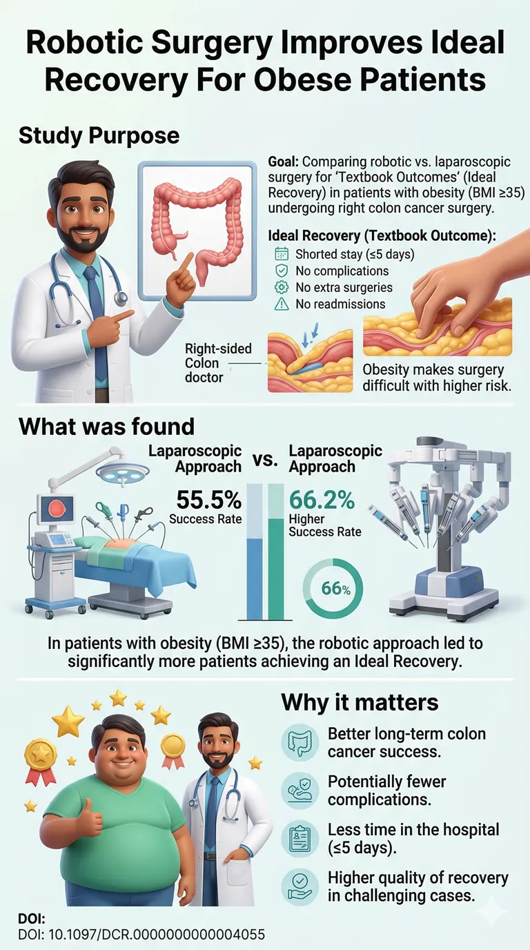 Surgical Approach Impacts Textbook Outcomes in Patients With Obesity Undergoing Colectomy for Right-Sided Colon Cancers.