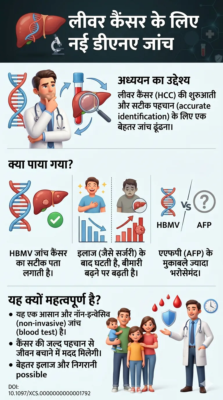 लीवर का कैंसर डीएनए टेस्ट से अब पहचान और इलाज होगा आसान-Quantification of DNA Carcinoma-DOI 10.1097XCS.0000000000001792