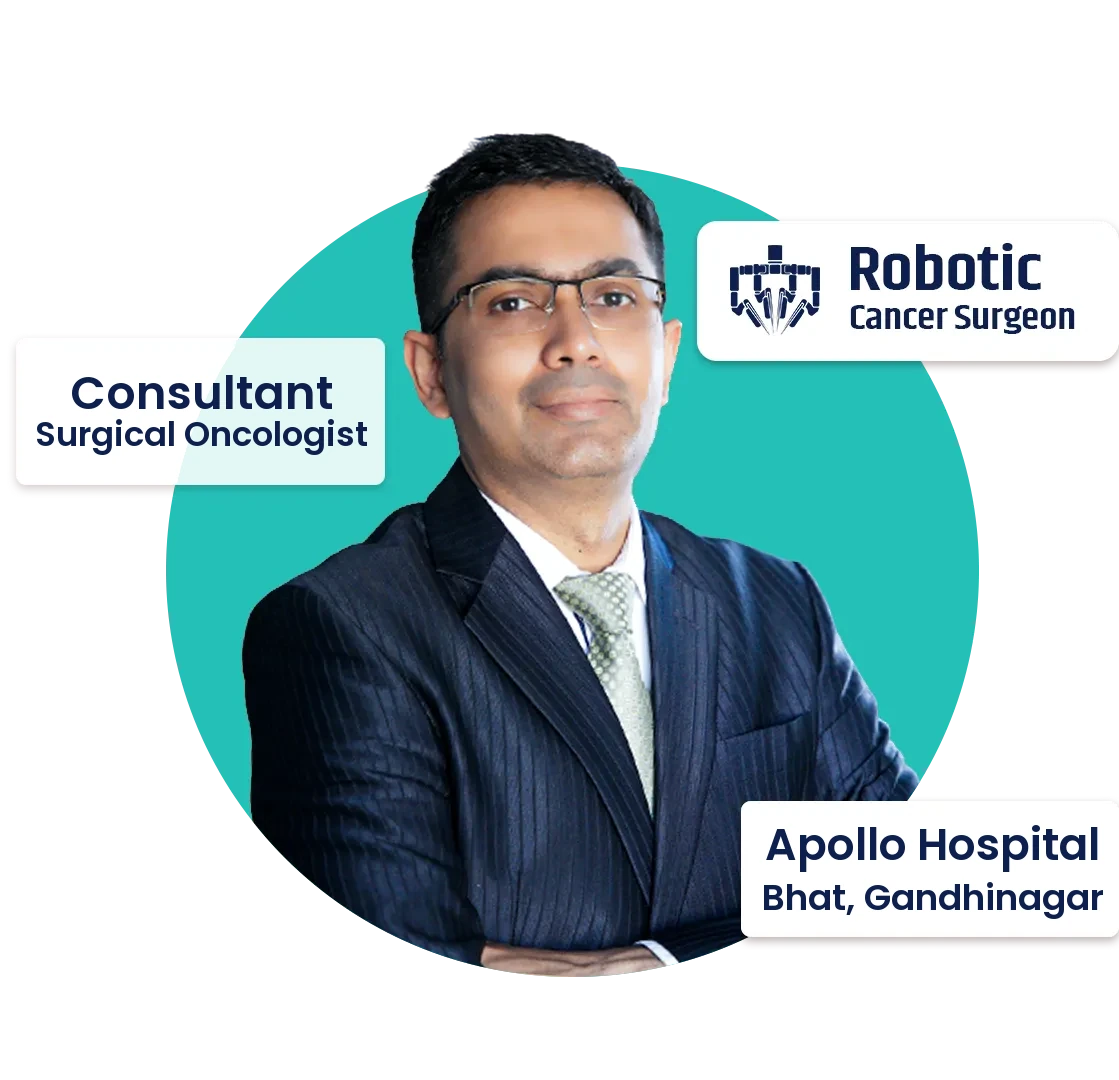 Dr Harsh Shah, Consultant Surgical Oncologist, Apollo Hospital, Bhat